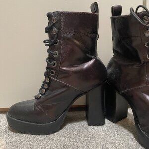 Urban Outfitters Lace Up Boots